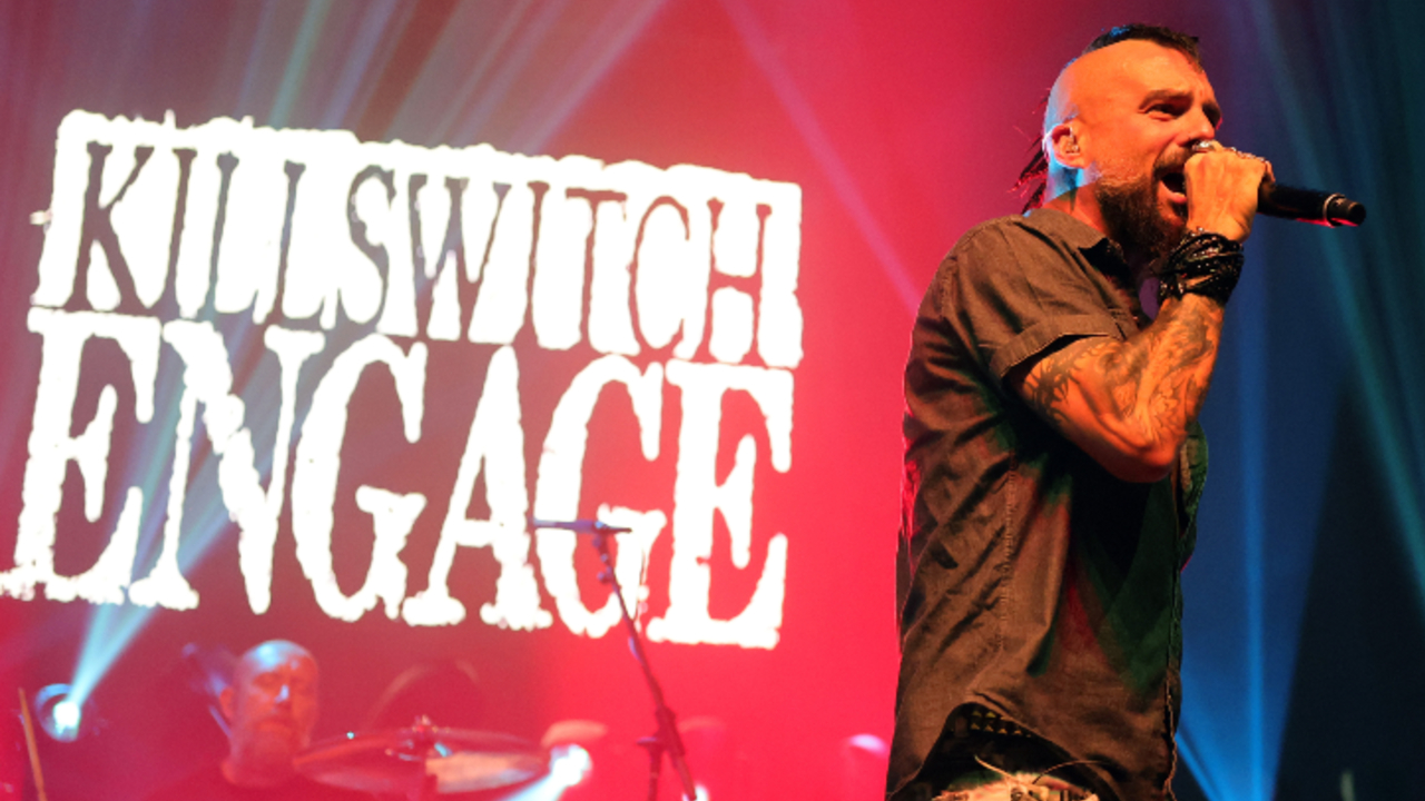 Killswitch Engage singer Jesse Leach onstage in 2025