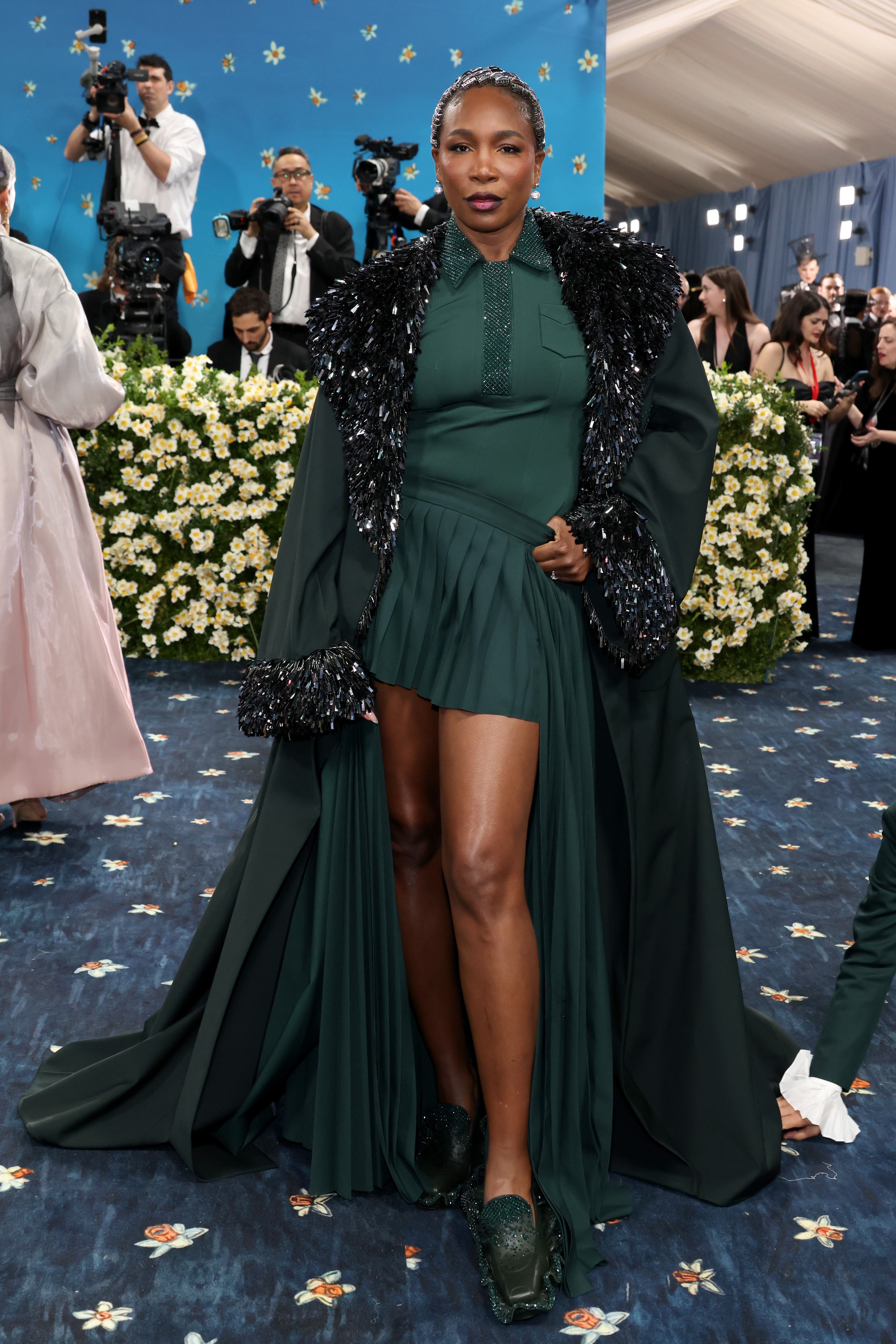 Venus Williams attended the 2025 Met Gala in custom Lacoste
