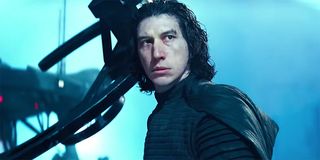 Star Wars: The Rise of Skywalker Kylo Ren blue background