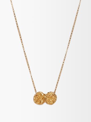 The Path of the Moons 24kt Gold-Plated Necklace