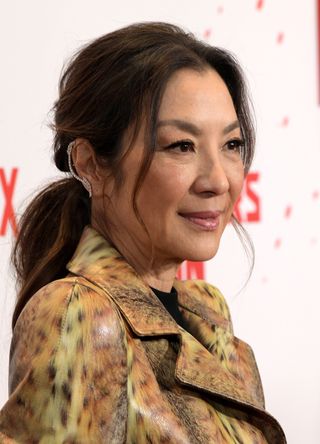 Michelle Yeoh attends Netflix's "The Brothers Sun" Los Angeles Premiere at Netflix Tudum Theater on January 04, 2024 in Los Angeles, California