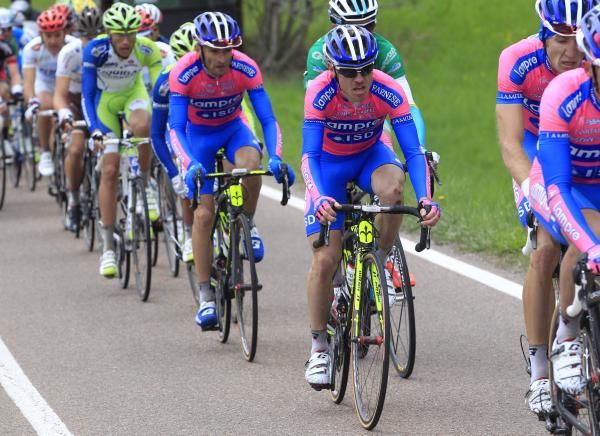Damiano Cunego (Lampre-ISD) on stage 2 of the Giro del Trentino.