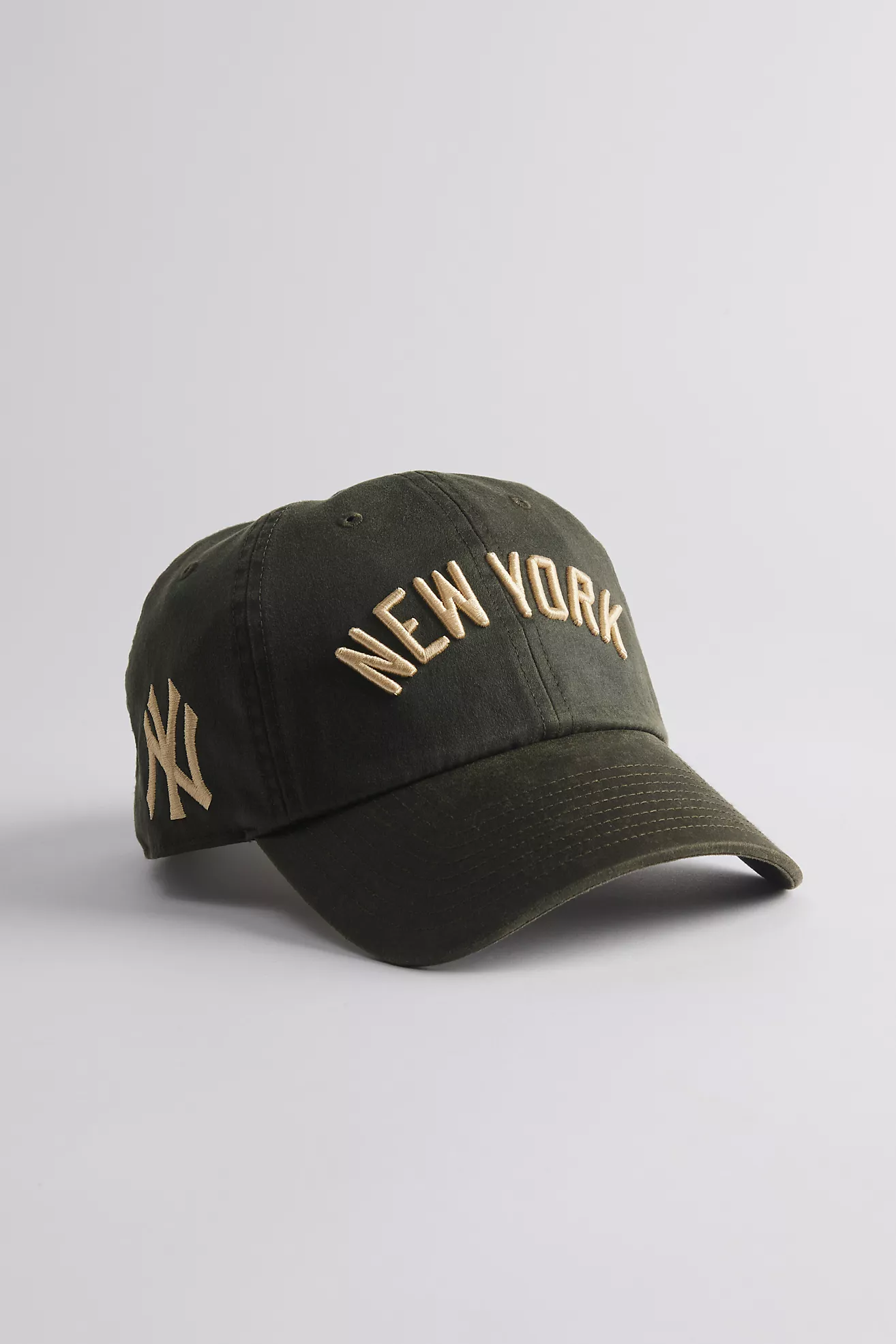 Mitchell &amp;amp; Ness Mlb New York Yankees Faux Leather Dad Hat