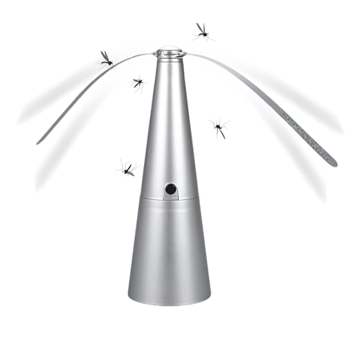 Fly Fans for Tables, Portable Fly Fan With Soft Blades, Silent Electric Fly Repellent Fan Tabletop Insect Spinner to Keep Flies Away From Food, Indoor & Outdoor Use for Bbqs, Picnics, Camping (1pcs) : Amazon.co.uk: Garden