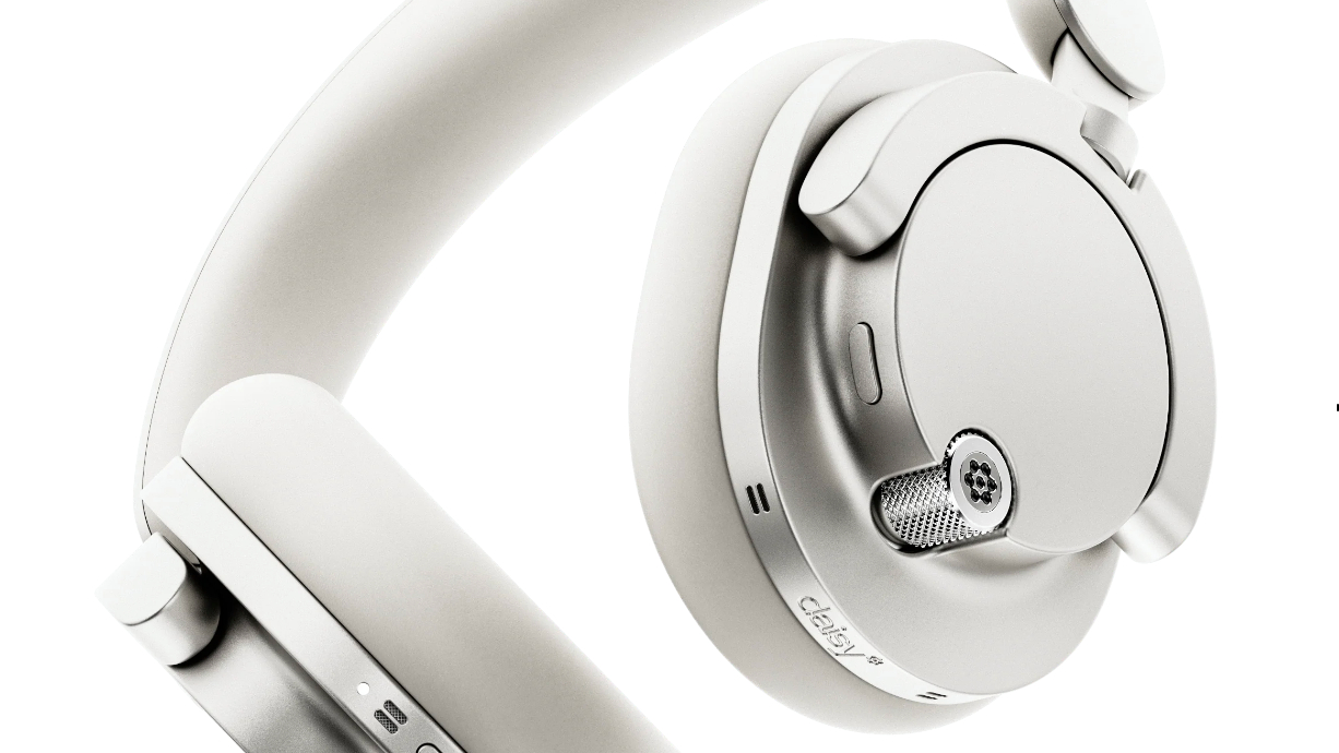 Daisy One headphones on white background