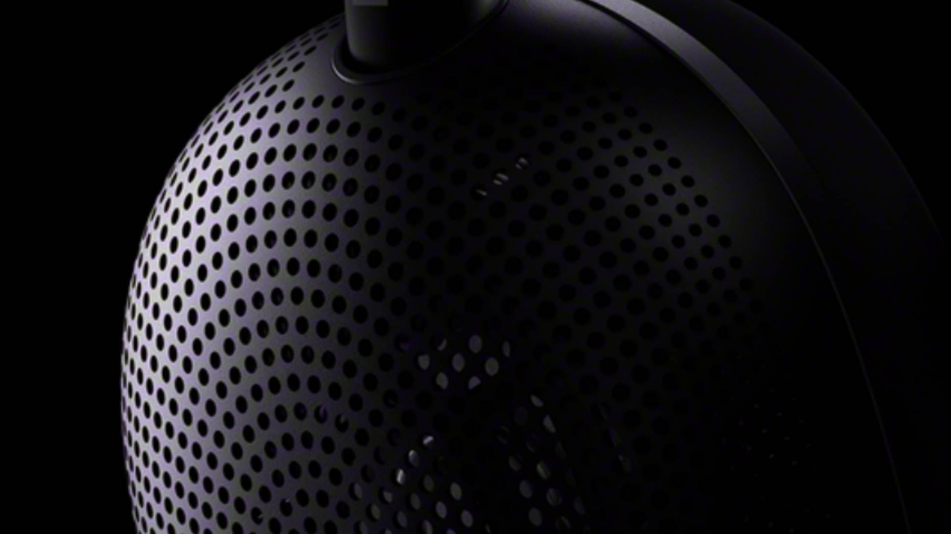 Close up of the open-back design of the Sony Inzone H6 Air gaming headset.