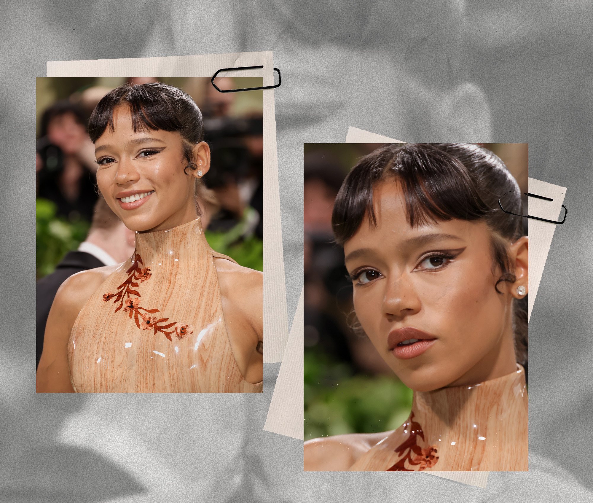 Taylor Russell attends the 2024 Met Gala Celebrating 