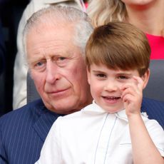 King Charles and Prince Louis share similar expressions