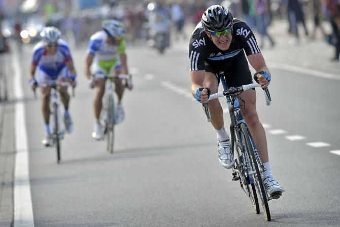 Ian Stannard puts in an attack in 2011.