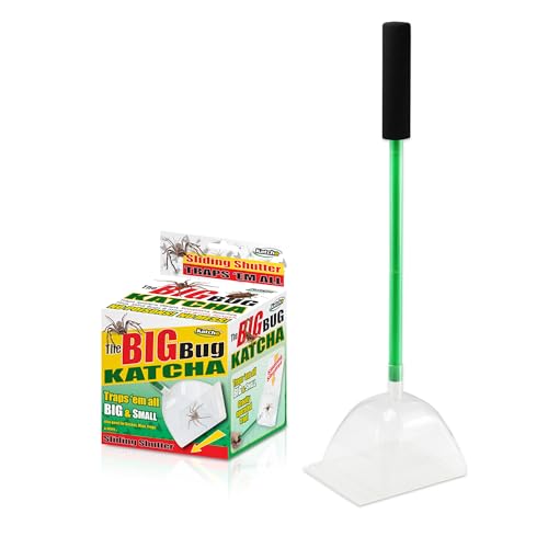 Katcha the Big Bug Katcha - Traps &#039;em All Big &amp;amp; Small - Traps Spiders,yellow Jackets,wasps,scorpions,cockroaches,flies,stink Bugs,mice,frogs,geckos &amp;amp; More,ultimate Spider Catcher