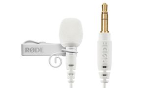 Rode Levalier Microphone in white