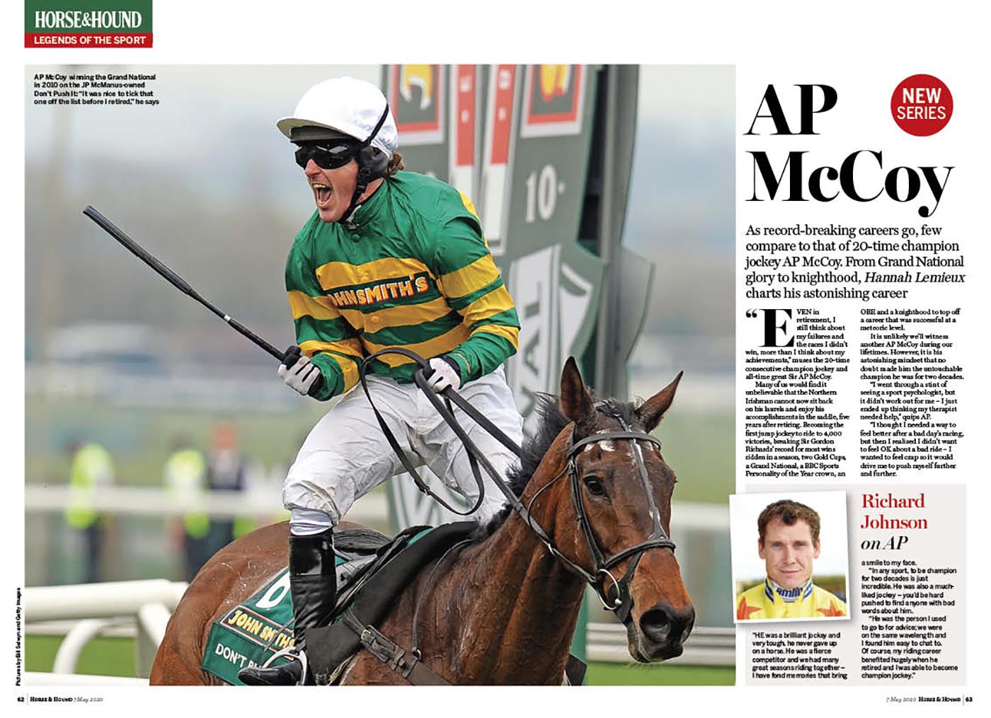 Legends AP McCoy 7 May