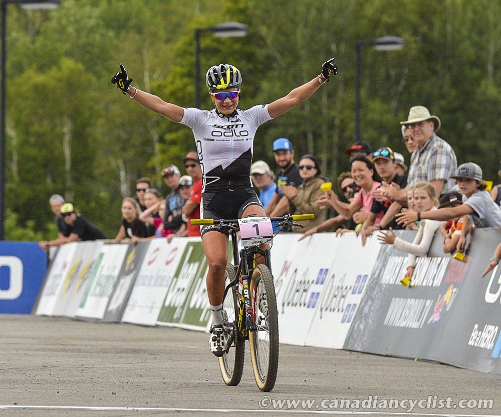 Jenny Rissveds (Scott-Odlo MTB Racing Team) wins