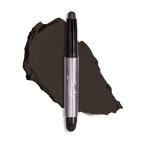 Julep Eyeshadow 101 Cream-To-Powder Waterproof Eyeshadow Stick &amp;ndash; Charcoal Matte &amp;ndash; Long-Lasting, Buildable, Crease-Proof, Cruelty Free, Matte Finish With Built-In Smudger