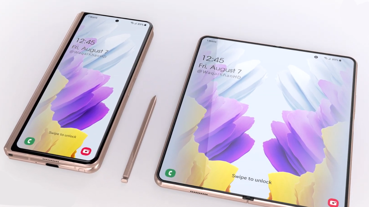 Samsung Galaxy Z Fold 3 concept