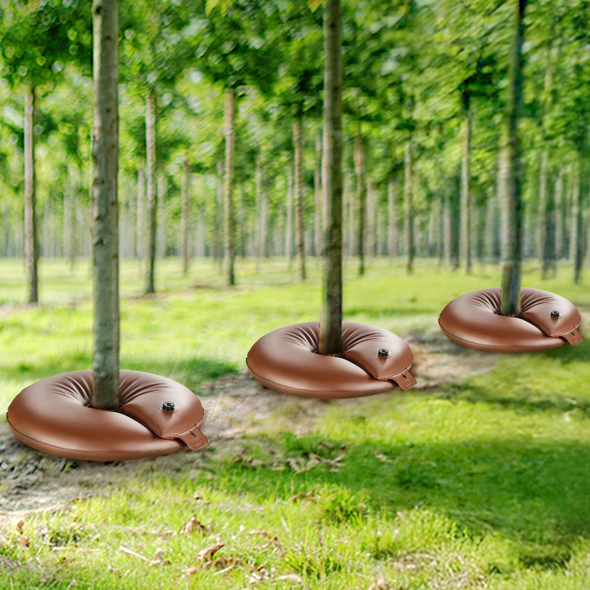 Stellweilan Tessberg Tree Watering Bag Slow Release, 4 Pack 20 Gallons Tree Watering Bags/ring, Reusable Refillable Tree Irrigation Ring Water Bags, Heavy Duty Watering System for Shrub Tree Root Drip Irrigation &amp;amp; Reviews | Wayfair