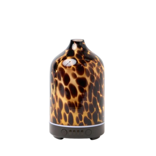 Tortoiseshell Glass Essential Oil Electric Aroma Diffuser