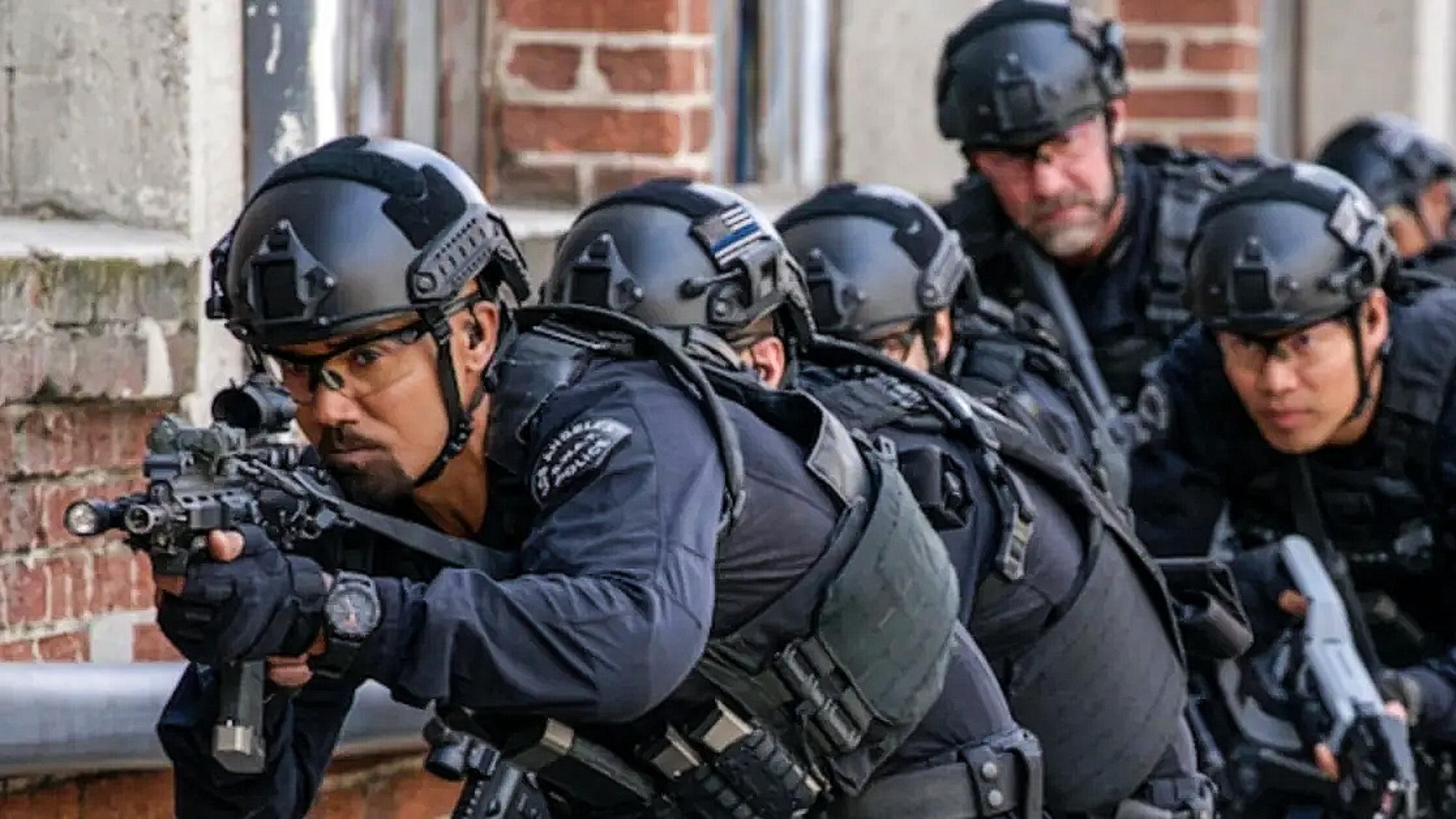 The cast of SWAT