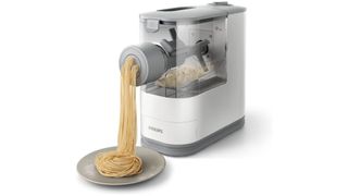 Electric Noodle Pasta Maker Machine Automatic Mixing 8 Shaping Discs  Thickness