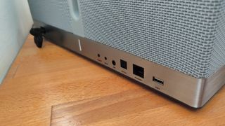 Triangle AIO3 (2022) review: ports on the back of a speaker