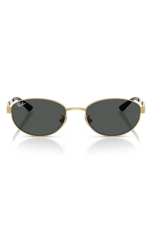 55mm Oval Sunglasses