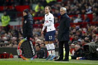 Christian Eriksen has found himself out of favour under Jose Mourinho