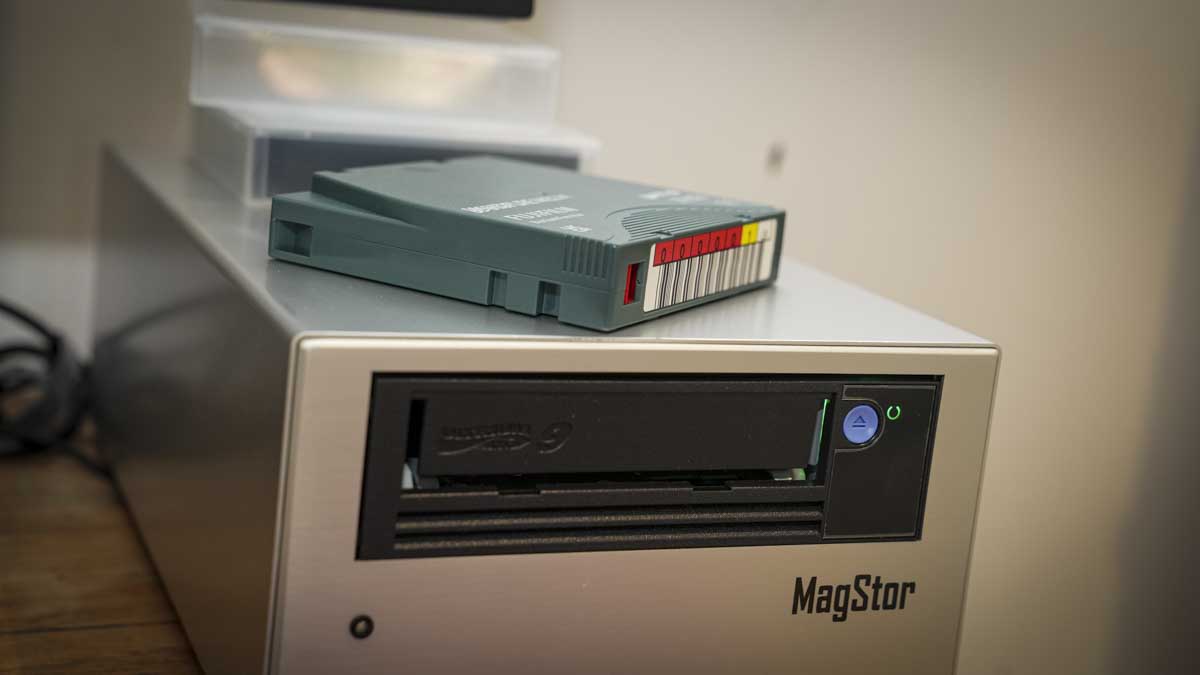 MagStor Thunderbolt 3 LTO Drive