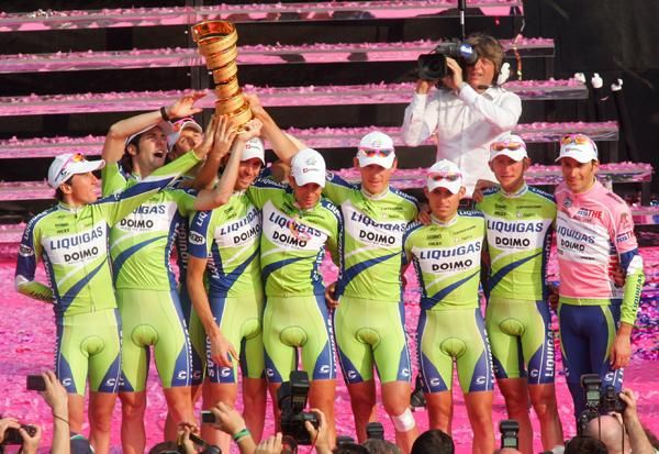 Liquigas were the strongest team in the race