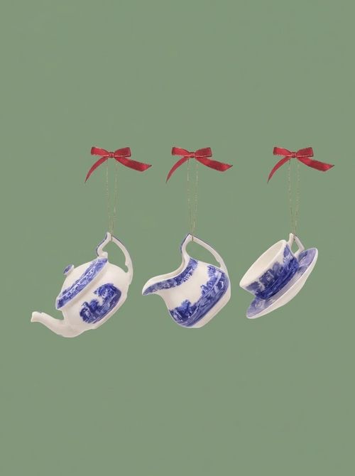 3-Piece Tea Set Ornaments