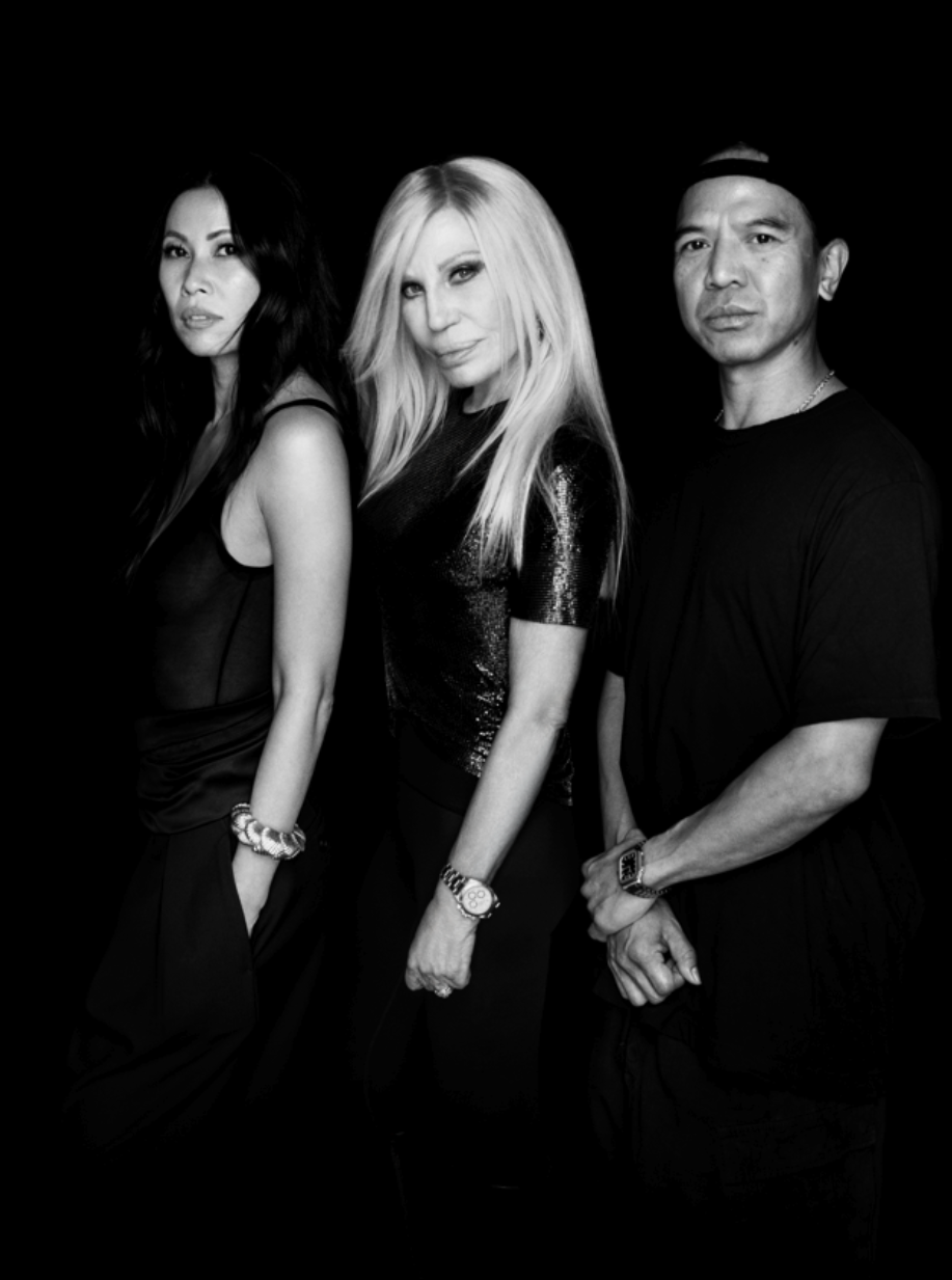 Donatella Versace is creating a new fashion and beauty brand with Revolve