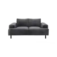 Habitat Habitat Julien Fabric 2 Seater Sofa in Charcoal Habitat Habitat Julien Fabric 2 Seater Sofa in Charcoal