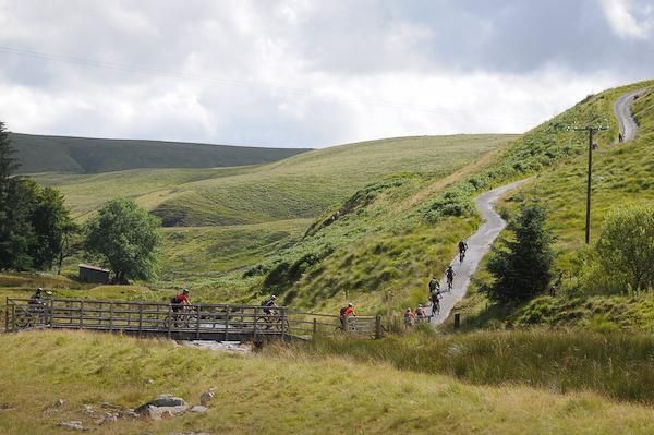 Riders wind their way through Wales