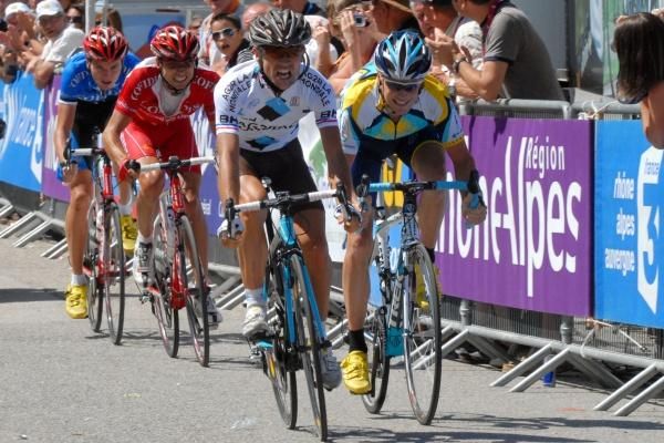 The sprint at Mont Jura.