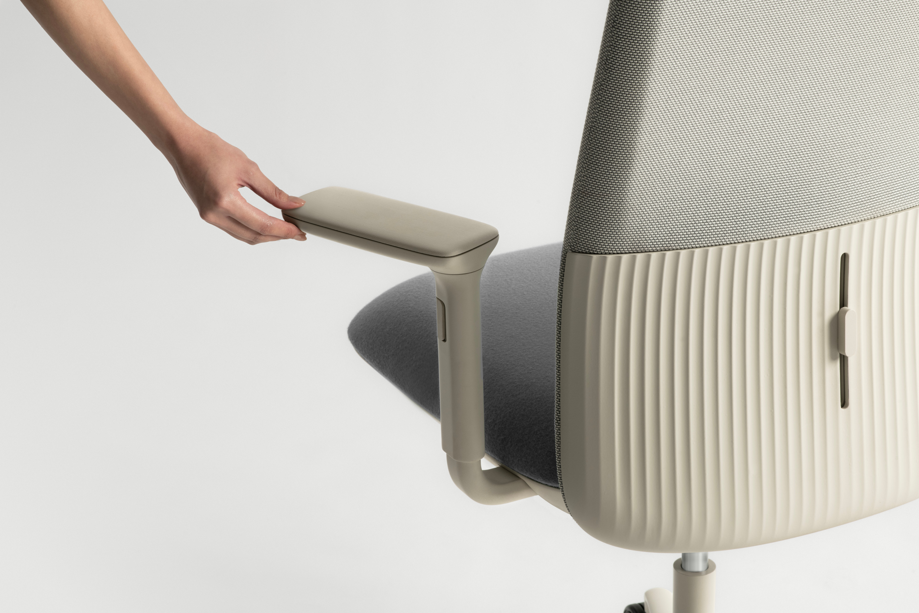 Design detail, Velo Chair by Andreu World