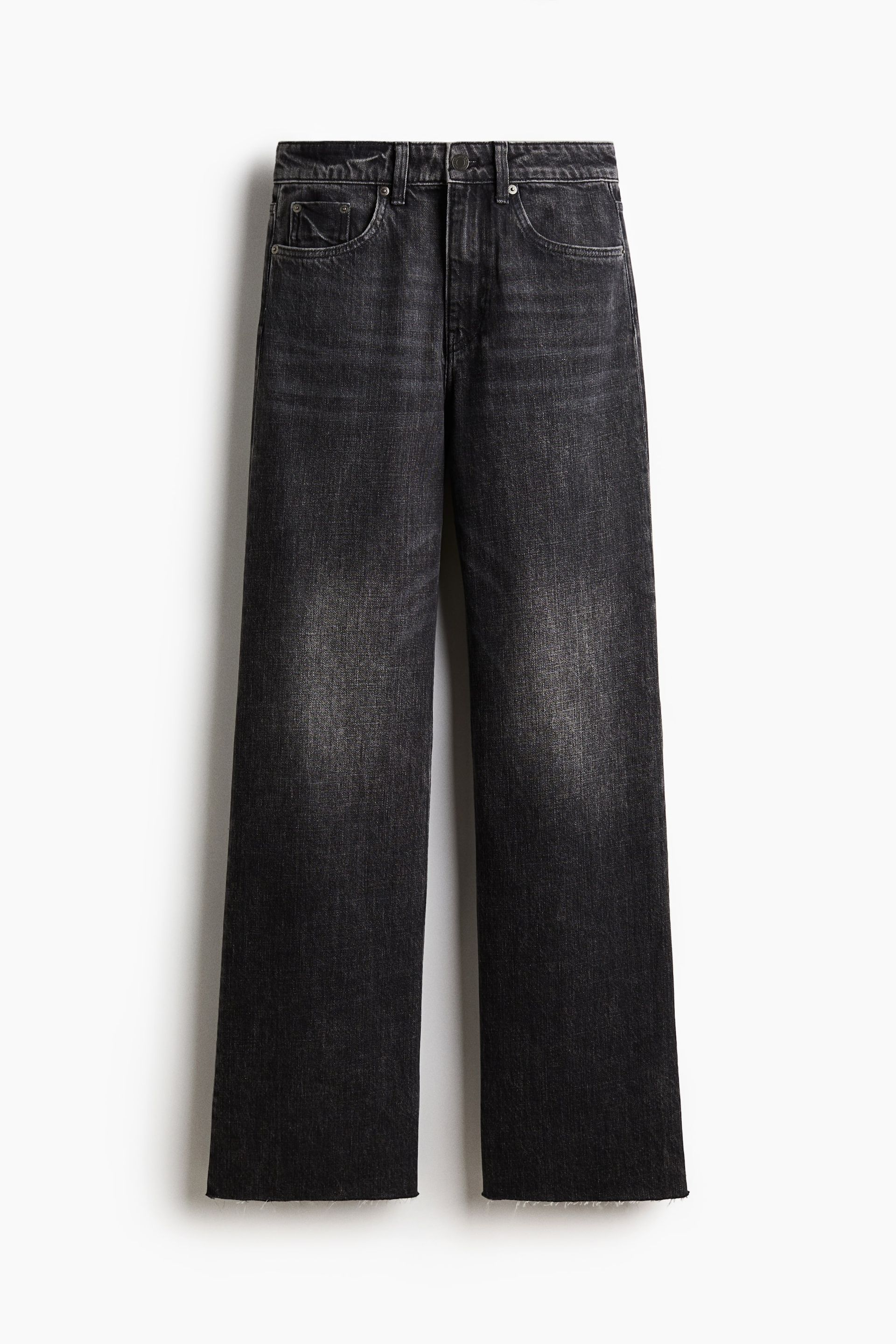Wide High Jeans - Denim Blue