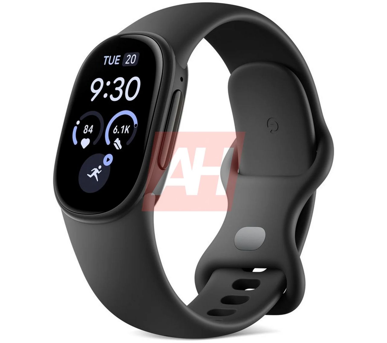 Leaked media renders of the Google Fitbit Edge.