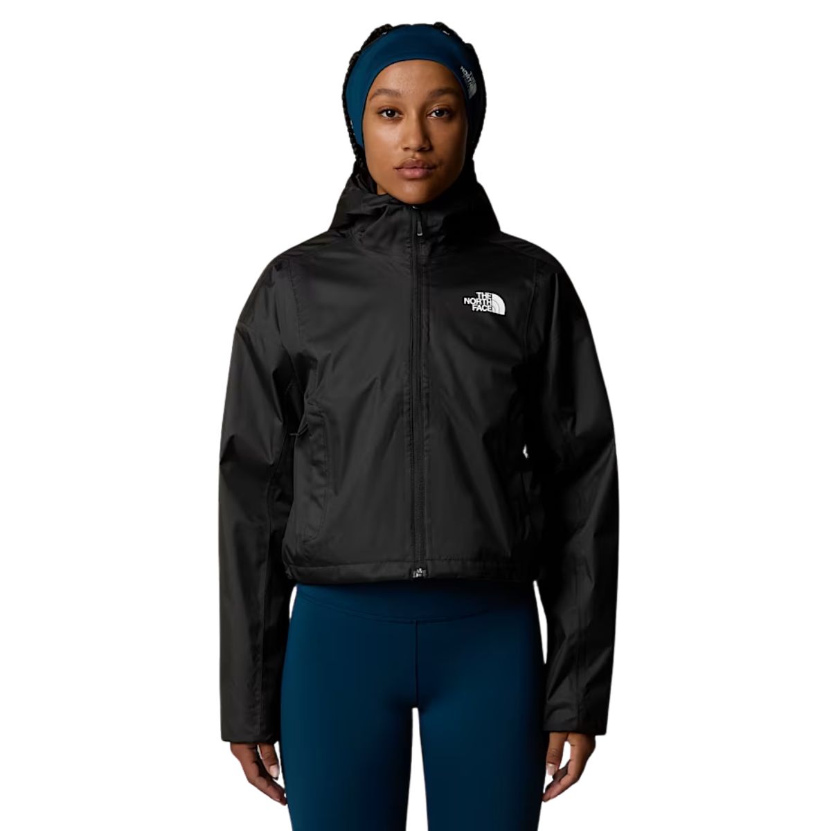 the north face cropped quest jacket
