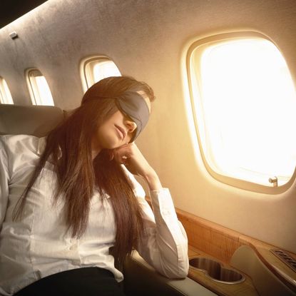 How to fall asleep on a plane