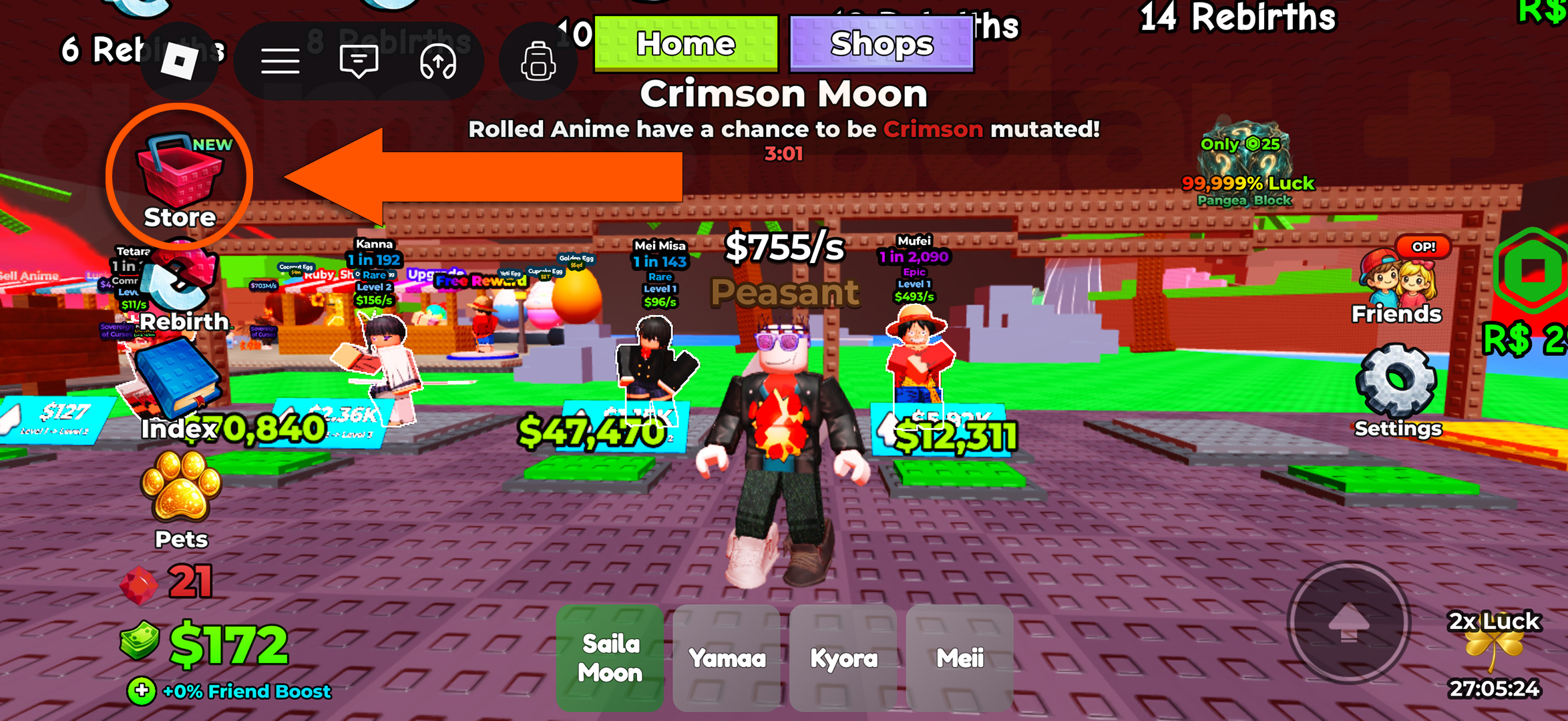 How to redeem Roll an Anime codes