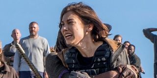 maggie crying walking dead finale