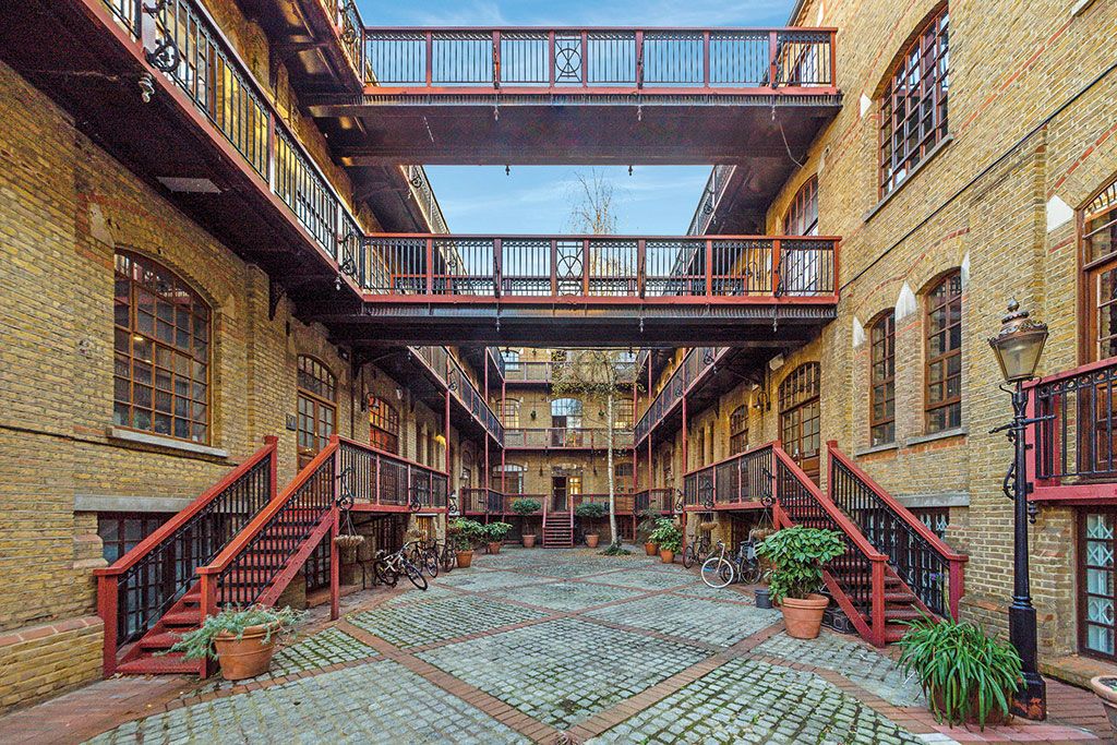 Houses for sale for around &pound;1m: Mandeville Courtyard, London SW11