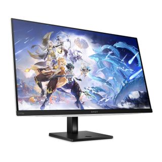 Image of the HP OMEN Transcend 32 gaming monitor.