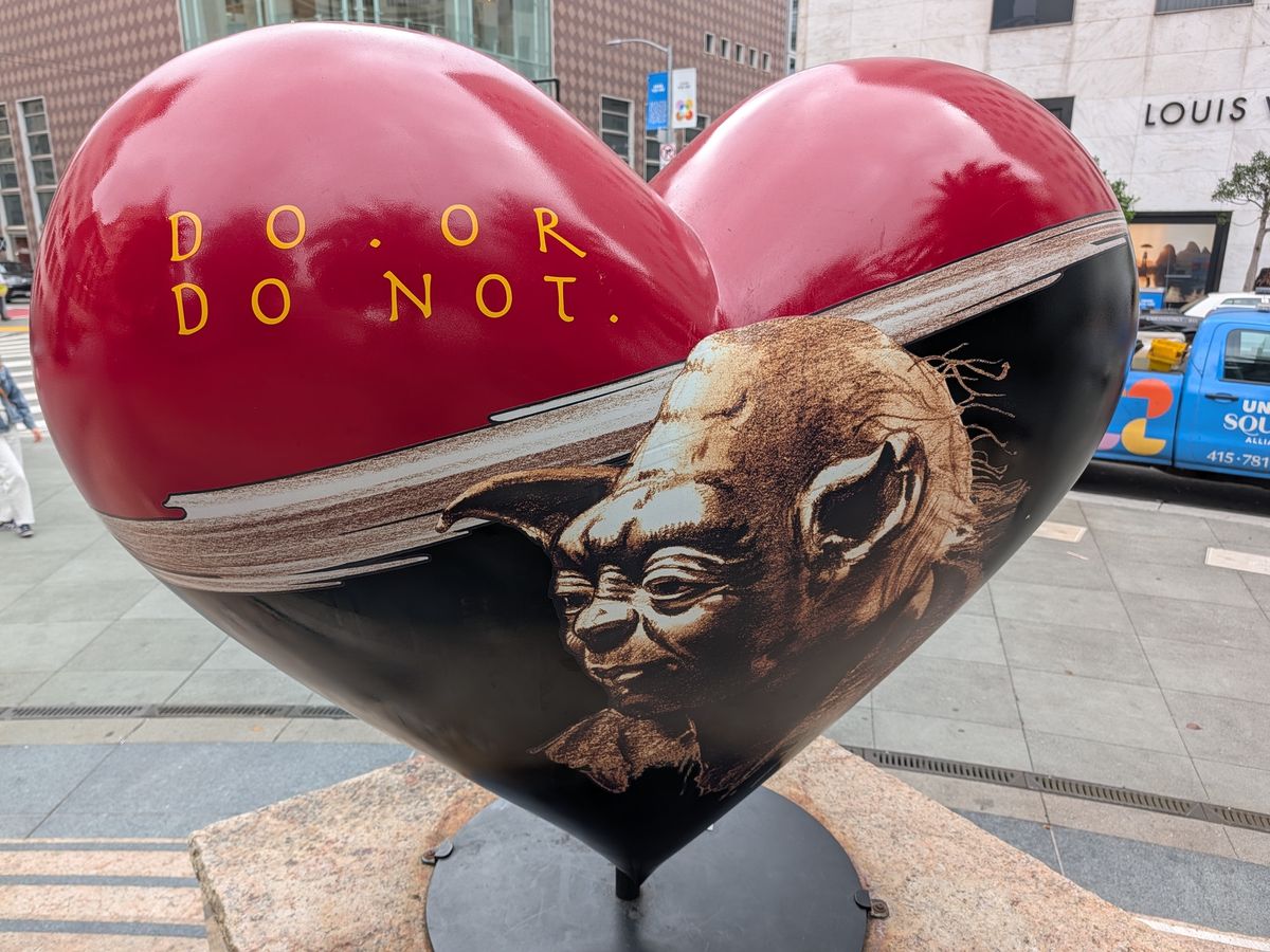 Yoda heart shot by Pixel 10 Pro