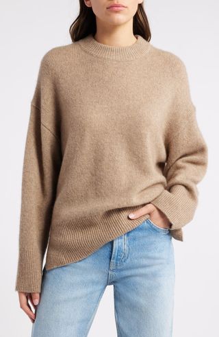 Miranda Crewneck Cashmere & Silk Sweater