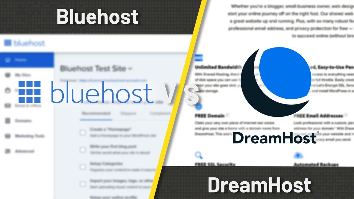 Bluehost vs DreamHost