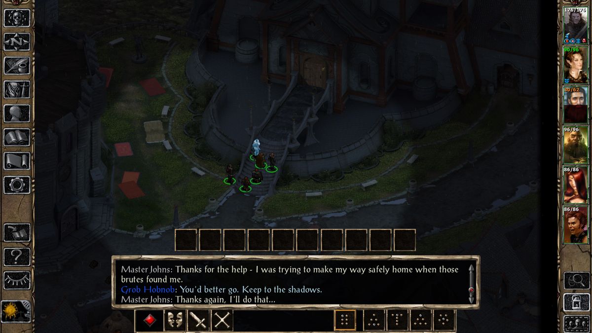 Neverwinter Nights campaign remade in Baldur's Gate 2 with assets taken from Pillars of Eternity.