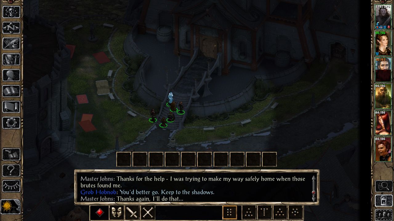 Neverwinter Nights campaign remade in Baldur's Gate 2 with assets taken from Pillars of Eternity.