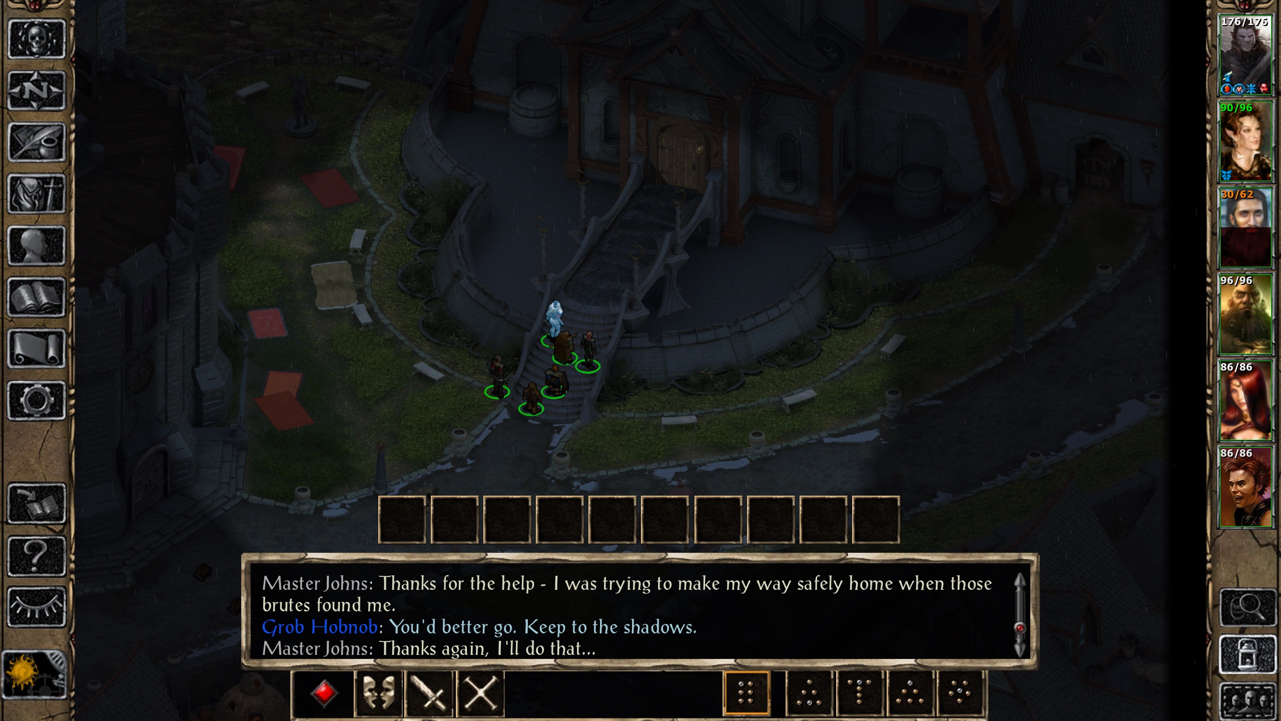 Neverwinter Nights campaign remade in Baldur's Gate 2 with assets taken from Pillars of Eternity.