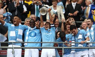 Tevez captained Manchester City to their FA Cup success in 2011.