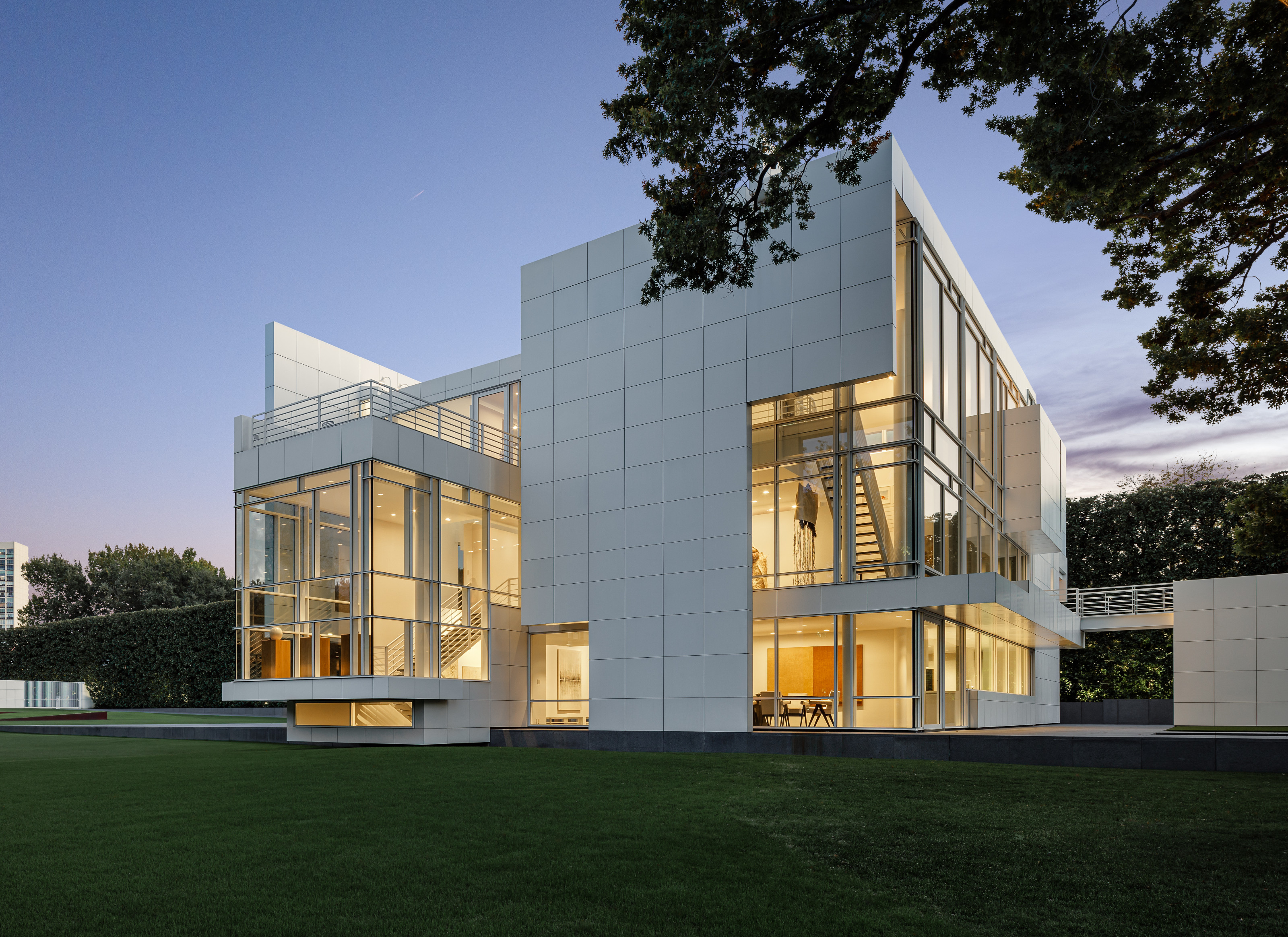 Rachofsky House, Dallas, by Richard Meier